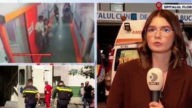 VIDEO Polițiștii fac verificări ample în unitățile medicale, după conflictul de la Spitalul Sfântul Pantelimon